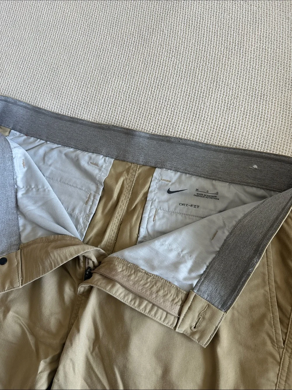 Men's Nike Dry Fit Khaki Shorts
